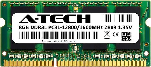 A-Tech 8GB RAM لـ Dell Latitude 3540 ، 3440 ، 3340 | DDR3/DDR3L 1600MHz SODIMM PC3L-12800 وحدة ترقية ذاكرة الكمبيوتر المحمول in Saudi Arabia