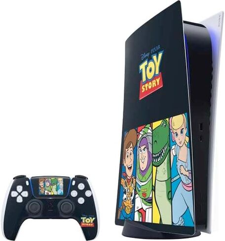 Skinit Decal Gaming Skin Compatible with PS5 Bundle - Officially Licensed Disney Toy Story Mr Potato Head Design in Saudi Arabia