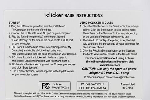 i>clicker Instructor iclicker2 Response Base in Saudi Arabia