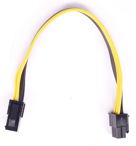 PCI-e 6Pin Male to CPU 4Pin Female Power Conversion Cable ATX 12V 4Pin to PCI 6 Pin Power Supply Cable 18AWG in Saudi Arabia