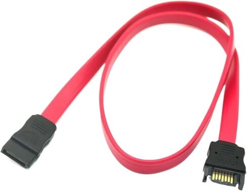 90 زاوية SATA 2 II سلك التمديد SATA 7Pin ذكر إلى أنثى كابلات موصل الأسلاك HDD HARD DIRCED LINE 50 سم (يسار) in Saudi Arabia
