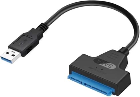 N/ew Sata to USB 3.0/2.0 TY>pe C Cable Support 2.5 Inches External HDD SSD Hard Drive Adapter Cable Computer Connector Converter(Sata USB 2.0) in Saudi Arabia