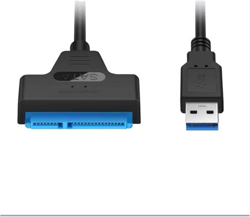 N/ew Sata to USB 3.0/2.0 TY>pe C Cable Support 2.5 Inches External HDD SSD Hard Drive Adapter Cable Computer Connector Converter(Sata USB 2.0) in Saudi Arabia