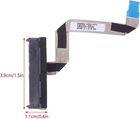 1PC SATA Hard Drive Cable HDD SSD Connector Flex Cable for IdeaPad 3-15IGL05 3-15ITL05 V15 G1-IML 5C10S3 in Saudi Arabia