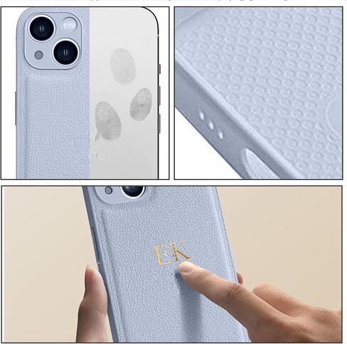 علبة منقوشة مخصصة لـ iPhone - حالة جلدية محطمة مخصصة لـ iPhone 15 ، 14 ، 13 ، 12 ، 11 ، XR ، XS ، X ، X ، 8 ، 7 Plus ، Pro ، Max ، نص مخصص ، تاريخ ، الاسم ، الأحرف الأولى ، النقش ، فكرة الهدية in Kuwait