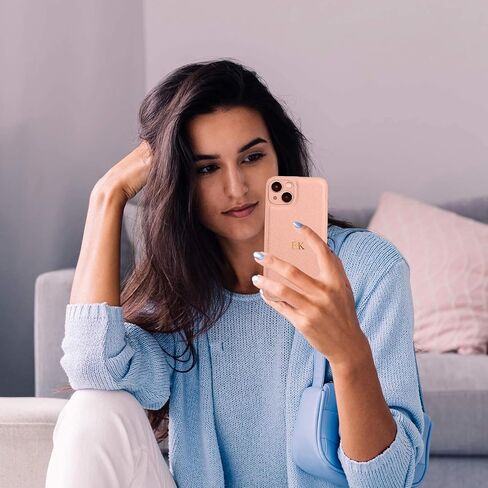 علبة منقوشة مخصصة لـ iPhone - حالة جلدية محطمة مخصصة لـ iPhone 15 ، 14 ، 13 ، 12 ، 11 ، XR ، XS ، X ، X ، 8 ، 7 Plus ، Pro ، Max ، نص مخصص ، تاريخ ، الاسم ، الأحرف الأولى ، النقش ، فكرة الهدية in Kuwait