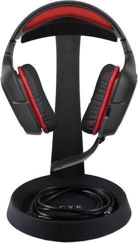 Navitech Steel Metal On Ear & Over Ear Gaming Headset/Headphones Stand/Holder Compatible with HP Omen 800 in Saudi Arabia