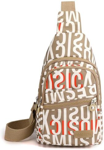 Crossbody Shoulder Bag Women Men Travel Hiking Backpack Chest Daypack Small Sling Bag in Saudi Arabia