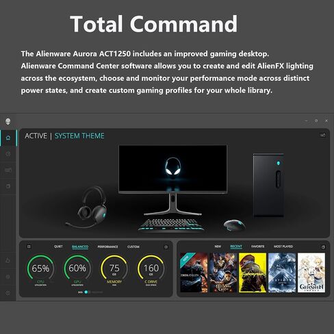 Eloyware Aurora Gaming Desktop 2025 ، Intel Core Ultra 9 285k (24-core ، حتى 5.6 جيجا هرتز) ، Nvidia Geforce RTX 5080 GDDR7 (> 4090) ، 64GB DDR5 RAM | 8TB M. in Kuwait