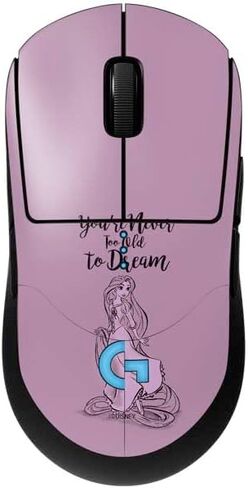 Skinit Decal Other Skin Compatible with G Pro Wireless Gaming Mouse - Officially Licensed Disney Princess Tiana Art Design in Saudi Arabia