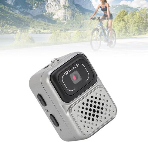 كاميرا ZOPSC Keychain Camera 1080p HD ، 2 ميجابكسل كاميرا رقمية مع شاشة ملونة 0.96in وبطاقة 64 جيجابايت ، وكاميرا الفيديو المحمولة القابلة للارتداء لتسجيل الفيديو (أسود) in Saudi Arabia