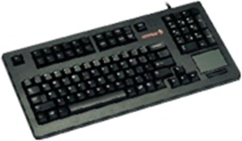 لوحة مفاتيح Qwerty Mechnical USB مع لوحة اللمس-104 مفاتيح ، 16 "واسعة ، أسود (G80-11900LUEMU-2) (متجدد) in Kuwait