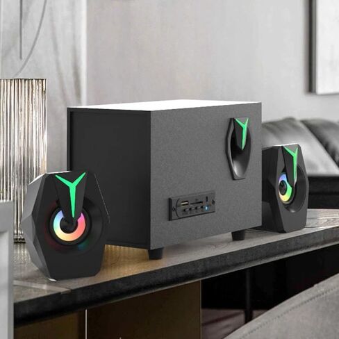 Multimedia Overweight Subwoofer Mobile Phone Plug Card Speaker Active Laptop Speaker in Saudi Arabia