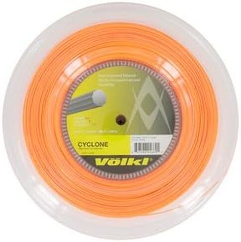 Volkl Cyclone | Tennis Racquet String | Spin & Control | Ten-Sided co-Polymer (Black, 17, Reel) in Saudi Arabia