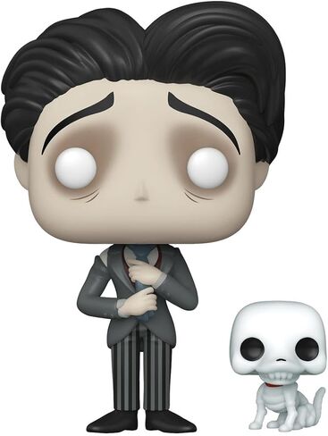 Funko Pop! & Buddy: Corpse Bride - Victor with Scraps, Multicolor, 3.75 inches (49045) in Saudi Arabia