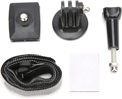 Universal Drone Camera Mount - Top Mount Bracket for Action Cameras with 1/4" Screw, Non-Slip Rubber Pads & Adjustable Straps in Saudi Arabia