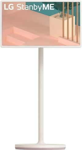 LG 27art10AKPL Stanbyme 27 بوصة LED FHD SMART WEBOS شاشة اللمس باقة مع Tech Smart USA Premiere Movies Pack و 6 Ft in Saudi Arabia