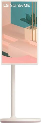 LG 27art10AKPL Stanbyme 27 بوصة LED FHD SMART WEBOS شاشة اللمس باقة مع Tech Smart USA Premiere Movies Pack و 6 Ft in Saudi Arabia
