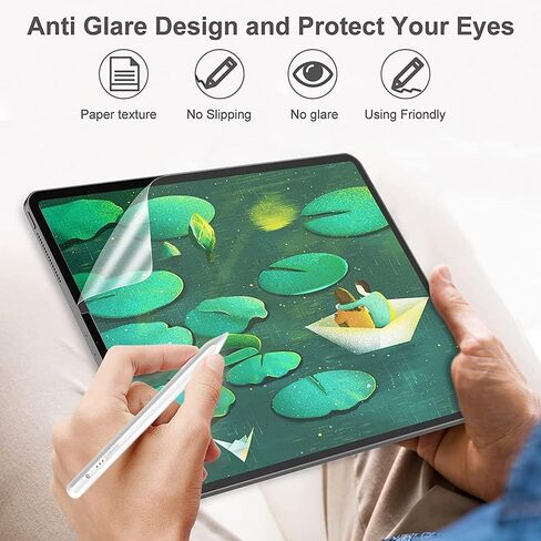 2 حزمة Paperfeel Screen Protector لـ Samsung Galaxy Tab A7 10.4 بوصة (2022) SM-T503 SM-T509 ، فيلم PET Matte [NOT GLASS] ، مضاد للوجود/مضاد للخلع/مضاد للأصفر/استجابة/خالية من الفقاعة in Kuwait