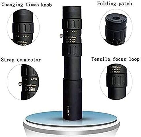 Telescope Portable 10 300X25Mm Super High Power Telephoto Zoom Monocular High Zoom for Travelling Camping in Saudi Arabia