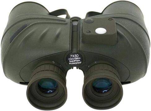 Monoculars Telescope High Power Telescope,7 * 50 High Magnification Binoculars Waterpoof Ranging Compass Coordinates for Marine Cruise Hiking Bird Watching Army Green Binoculars in Saudi Arabia