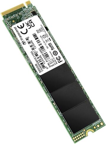 Transcend 500GB PCIe SSD M.2 (2280) NVMe PCIe Gen3x4 TS500GMTE110Q in Saudi Arabia