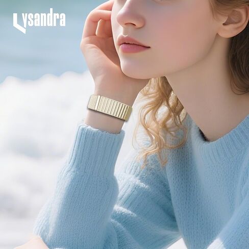 LYSANDRA 2 Pack Sport Nylon Bands Compatible with Spade Co Health Smartwatch 4 Stretchy Loop Woven Braided Soft Women Men Strap Compatible for Spade Co Health Smartwatch 4 in Kuwait