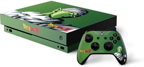 Skinit Skinit Gaming Gaming Skiner مع حزمة Xbox One X - تصميم صورة Dragon Ball Z Goku المرخص رسميًا in Saudi Arabia