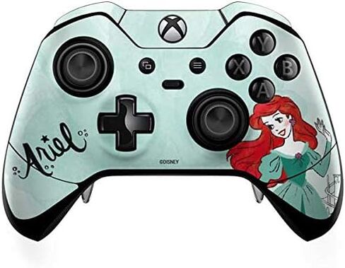 Skinit Skinit Gaming Gaming Skiner مع وحدة التحكم في Xbox One Elite - تصميم Princess Ariel مرخص رسميًا in Saudi Arabia