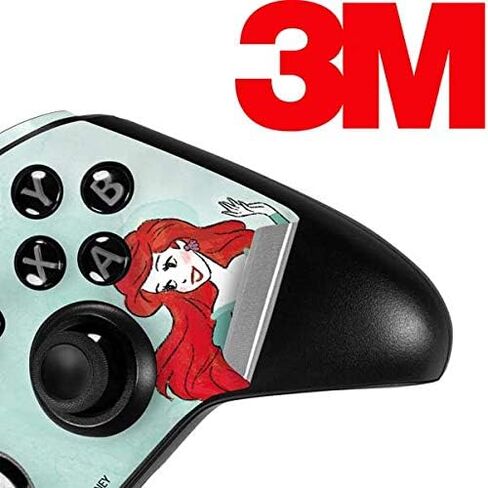Skinit Skinit Gaming Gaming Skiner مع وحدة التحكم في Xbox One Elite - تصميم Princess Ariel مرخص رسميًا in Saudi Arabia