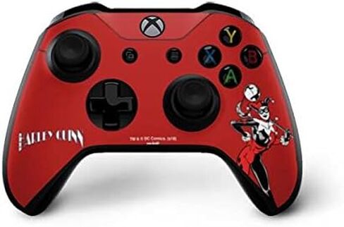 Skinit Skinit Gaming Gaming Skin متوافق مع جهاز التحكم Xbox One X - Warner Bros Harley Quinn مرخص رسميًا in Saudi Arabia