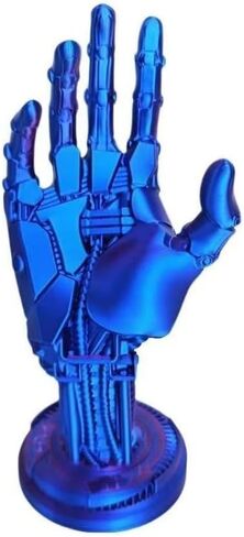 3D Printed Robotic Hand Statue Game Controller Stand Support Holder for PS5s Xboxs Series Creative Joystick Rack Accessories Handle Bracket (Black, 25cm/9.84in) in Saudi Arabia