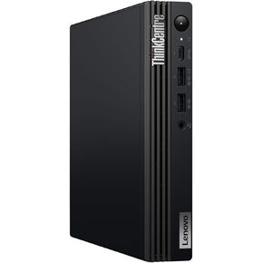 Lenovo ThinkCentre M70q Gen 5 12TD001MUS Desktop Computer - Intel Core i3 14th Gen i3-14100T - 16 GB - 256 GB SSD - Tiny - Black in Kuwait