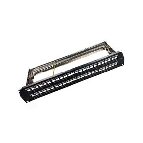 2U 48 Ports FTP Patch Panel Frame Modular Blank Wallmount or Rackmount Blank Keystone Jack Patch Panel in Saudi Arabia