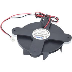 جديد لـ YT8025L JSF8025MS 12V 0.28A 2PIN M4-7G YUTON CAR الثلاجة صامتة 8025 مروحة تبريد الفراشة in Kuwait