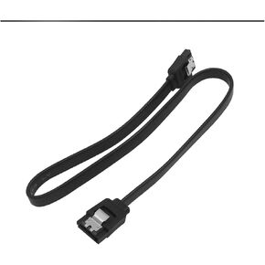 CABLE SATA 3.0 SOL*/ID DASK DISK DATA Serial Data Cable متعددة المواصفات مرنة SATA CABLE DISK متوافق مع أجهزة SATA (أسود) in Kuwait