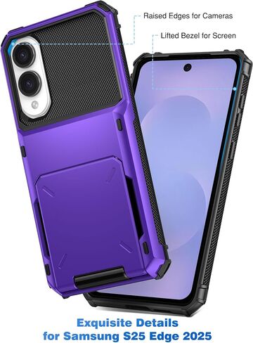 Topaux for Samsung S25 Wallet Case Galaxy S24 حامل بطاقة CASE CAST in Kuwait