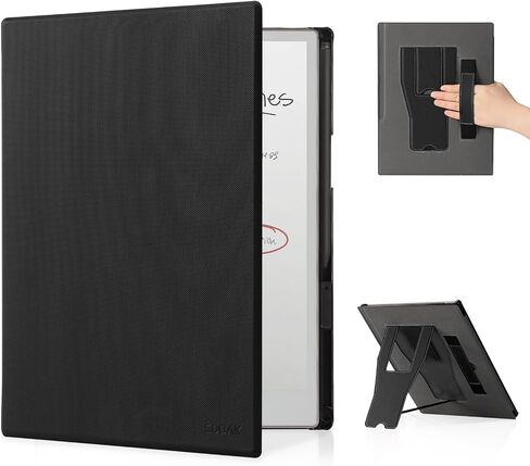 Cobak Stand Case for Paper Paper Pro Tablet 11.8 "مع حزام يدوي - تلقائي للنوم/Wake Folio غطاء وقائي خفيف الوزن مع حامل القلم وحامل NIBS لمدة 11.8 بوصة 2024 تم إصداره فير (أسود) in Kuwait