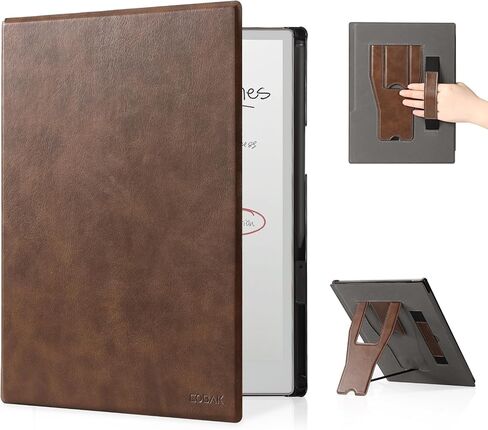 Cobak Stand Case for Paper Paper Pro Tablet 11.8 "مع حزام يدوي - تلقائي للنوم/Wake Folio غطاء وقائي خفيف الوزن مع حامل القلم وحامل NIBS لمدة 11.8 بوصة 2024 تم إصداره فير (أسود) in Kuwait
