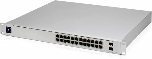 Ubiquiti Networks UniFi Switch PRO 24, 10 Gbps, Managed, L3, 24x Gigabit Ethernet (RJ45, SFP+), Plastic Case, Compatible with Desktop, Laptop, Printer, Server in Saudi Arabia