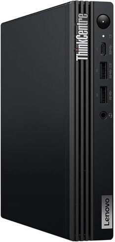 Lenovo ThinkCentre M70Q Gen 5 12td001mus كمبيوتر سطح المكتب - Intel Core I3 14th Gen I3-14100t - 16 GB - 256 GB SSD - Tiny - Black in Kuwait