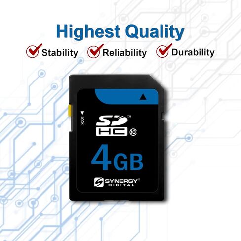 Panasonic LUMIX DMC-TS1 Digital Camera Memory Card 4GB Secure Digital High Capacity (SDHC) Memory Card in Kuwait