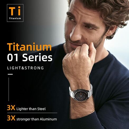 Luxury Titanium Fenix 8 51mm/7X/6X/5X Plus Band, 26mm Premium Metal Quickfit Bands Watch Strap with Swept Wing Clasp Compatible for Garmin Fenix 7X Pro/6X Pro/5X Plus/Enduro 3/Tactix 7 Bands in Kuwait