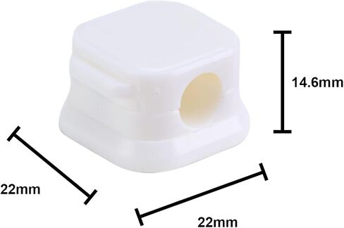 6PCS Reusable Magnetic Cord Clips - No Residue Adhesive Wire Organizer for Office/Car/Home in Saudi Arabia