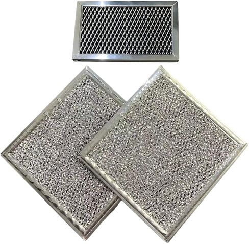 مرشح الشحوم 2x-microwave لـ Samsung ME16A4021AS/AA ، ME16K3000AB/AC ، ME16K3000AS/AA ، ME16K3000AS/AC ، ME16K3000AW/AA ، ME16K3000AW/AC in Kuwait