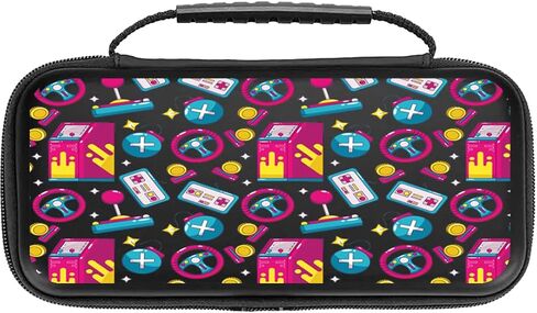 Custom Switch Carrying Case Compatible with Nintendo Switch Lite, with 20 Games Cartridges Name Protective Hard Shell Travel Carrying Pouch for Console Accessories ANC1 in Saudi Arabia