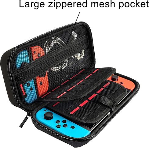 Carry Case Made for Nintendo Switch Dinosaurs Dino Name Switch OLED Console Games Case Protction For Gamers Kids N16 in Saudi Arabia