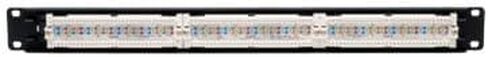 Eaton Tripp Lite N252-024 24-Port Cat6/Cat5 Patch Pane ، 1U 19 "Rack-Mount ، 110 Punch Down RJ45 ، UL Metal Network Patchbay T568A/B ، حزمة Cloud Care مسبقًا مؤهلة (50 حزمة) in Saudi Arabia