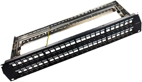2U 48 Ports FTP Patch Plant Frame Modular Barner Wallmount أو Rackmount Blank Keystone Jack Patch Plant in Kuwait