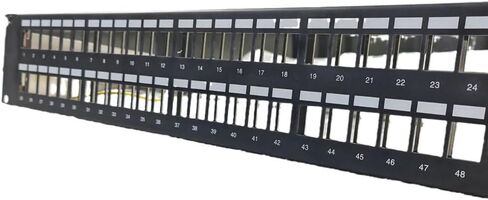2U 48 Ports FTP Patch Plant Frame Modular Barner Wallmount أو Rackmount Blank Keystone Jack Patch Plant in Kuwait